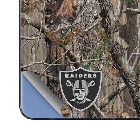 NFL Las Vegas Raiders Realtree AP Camo Galaxy Z Fold5 5G Skin